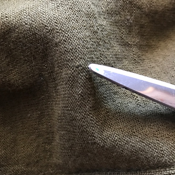 Comme des Garçons | Wool Green and Blue Cardigan - Picture 7 of 8